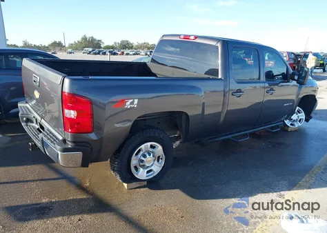 2010 Chevrolet Silverado K2500 Heavy Duty Lt из США, поврежденный, VIN 1GC4KXB62AF115610